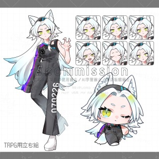 TRPG用立ち絵