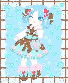 女の子イラスト見本