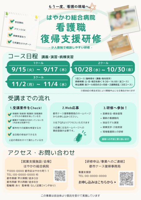 医療系実務デザイン資料サンプル