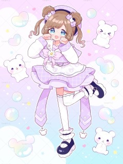 【ご依頼】1枚絵　全身＋背景