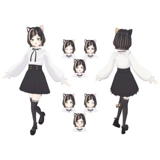 自作した3Dキャラクター