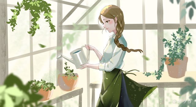 温室でのひと時