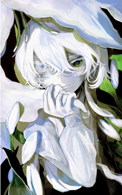 百合と青年