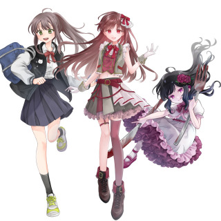 立ち絵（少女・女性）
