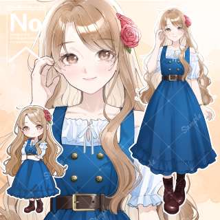 キャラクター立ち絵、ミニキャラ