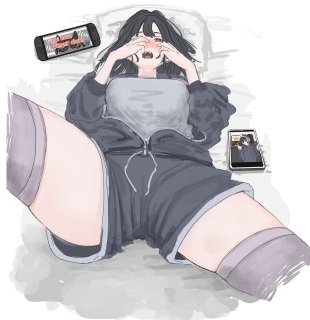 膝上