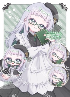 詰め込み＋ミニキャライラスト