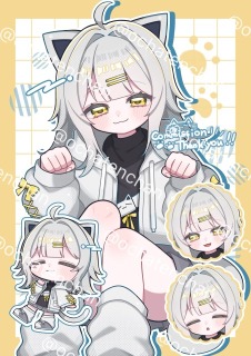 詰め込みイラスト＋ミニキャラ