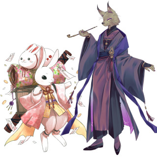 人外イラスト（動物・マスコットキャラクター系）