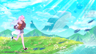 無償イラスト企画　一枚絵