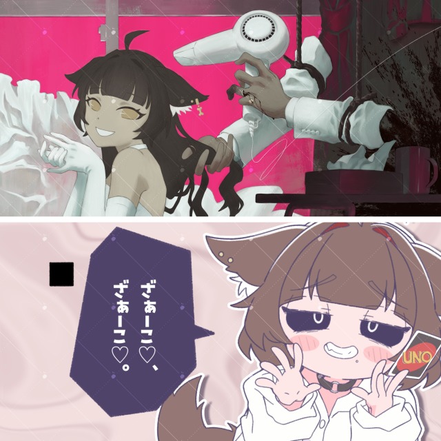 歌ってみた動画用一枚絵サンプル