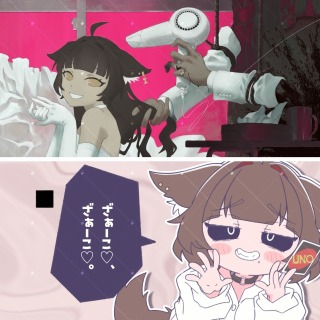 歌ってみた動画用一枚絵サンプル
