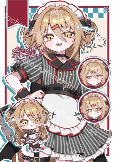 詰め込みイラスト＋衣装デザイン＋ミニキャラ