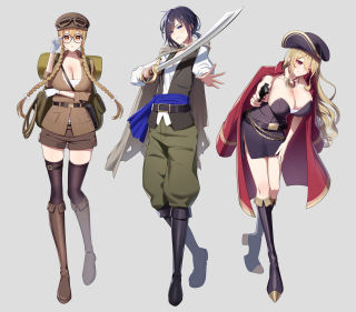 TRPG用立ち絵