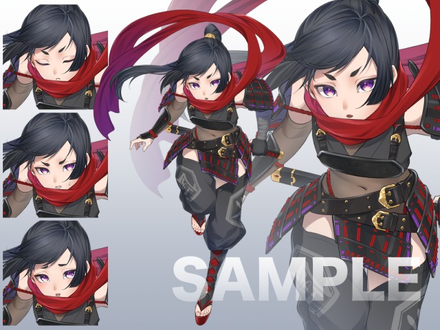 立ち絵サンプル3