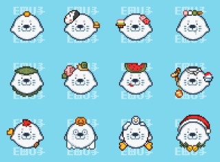 48&times;48 ドット絵