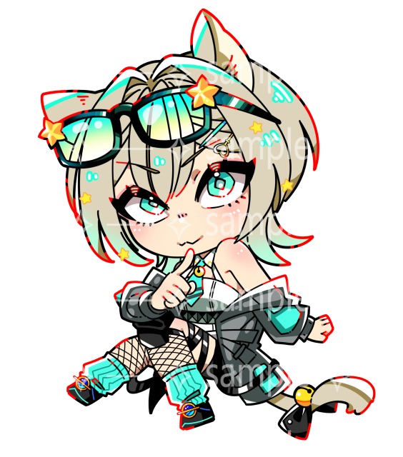 サンプル（過去依頼絵）