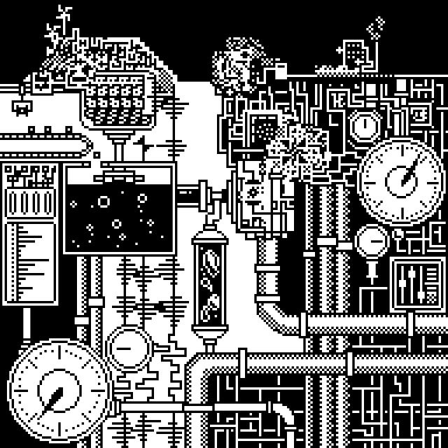 絵柄　ドット絵参考作品