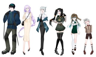 立ち絵等その他絵柄参考作品