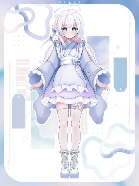 パーツ分け 立ち絵イラスト