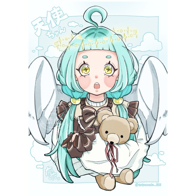 天使ちゃん_水彩