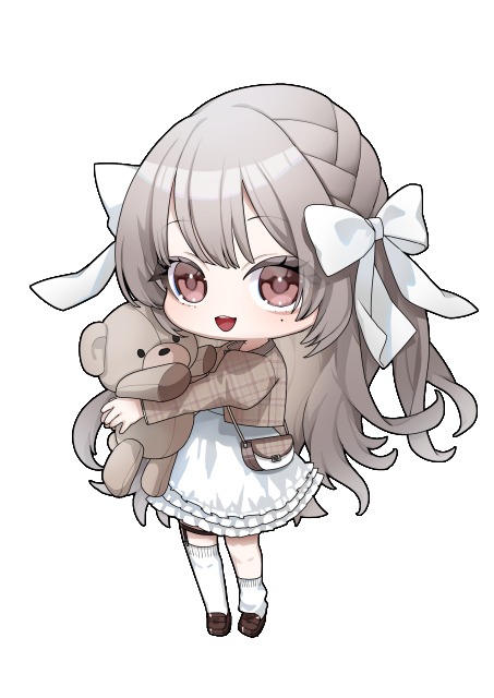 SDイラストと等身イラストサンプル