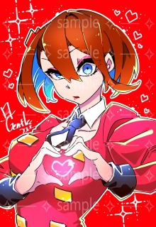 サンプル（過去制作・版権趣味絵）