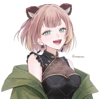 バストアップイラスト