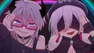 二人の歌ってみた一枚絵