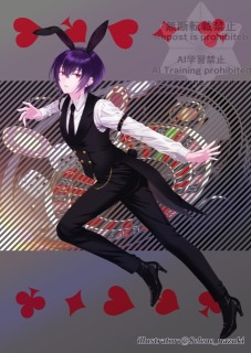 サムネイル風イラスト、一枚絵