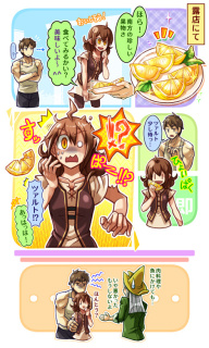 【創作】ツァルトといたずら旅商人【1P漫画＋おまけ】