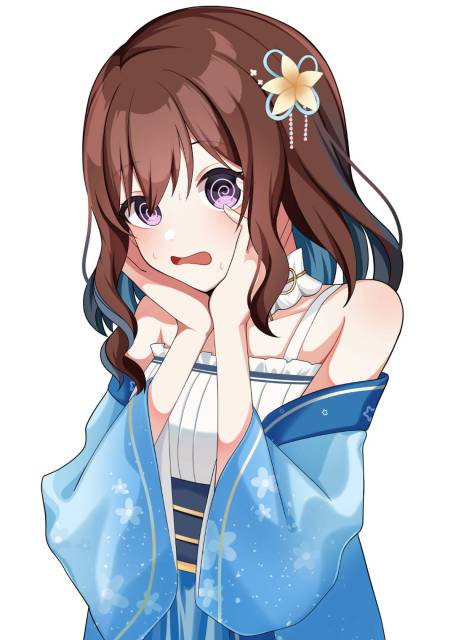 バストアップイラスト