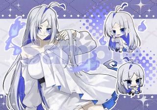 詰め込みイラスト制作例