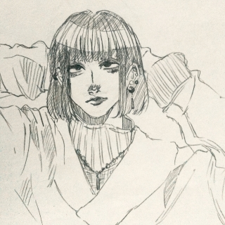 シャーペン画