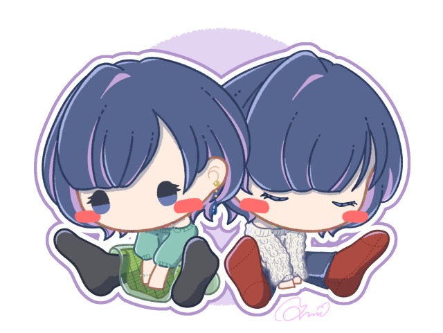 ペアおすわり