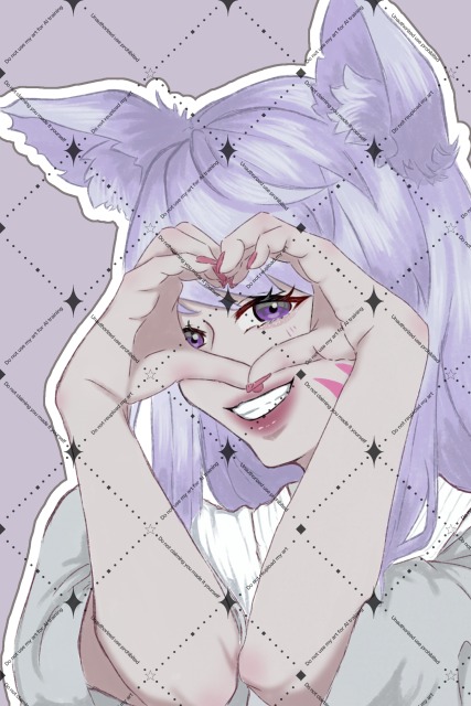 一枚絵（上半身）サンプル