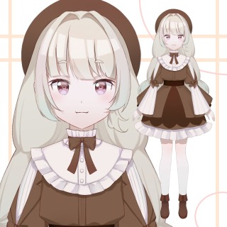 リスみたいな森ガール