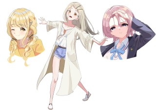 絵柄寄せ　イラスト作品