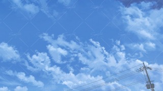 【自主制作】夏空と電線