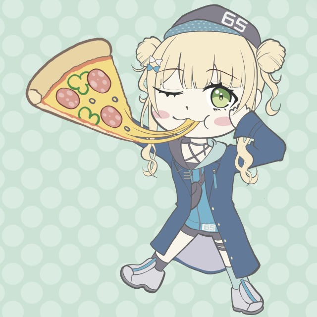 ポップなディフォルメイラスト(ファンアート)