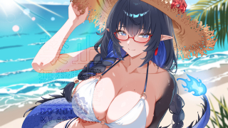 夏のサムネ用イラスト_commission