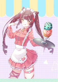 オリジナルキャラクターイラスト