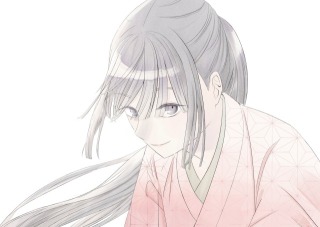 和服&times;ポニーテール