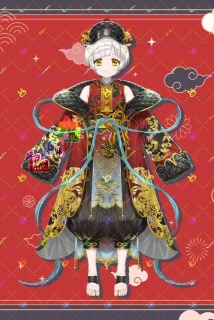 Live2Dパーツ分け立ち絵サンプル