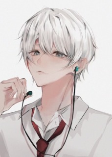 胸上イラスト