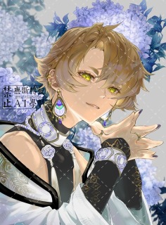 曇天に咲く飾り羽根