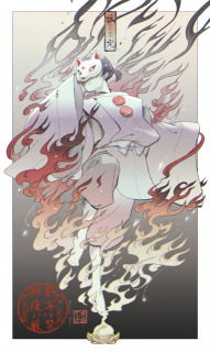 浮世絵風一枚絵