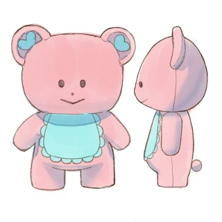 ゲーム用のキャラデザ