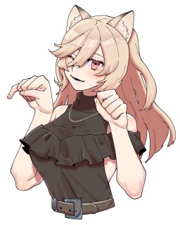 納品イラスト／胸上