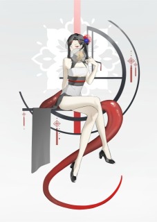 全身1人&times;簡易背景［高画質］